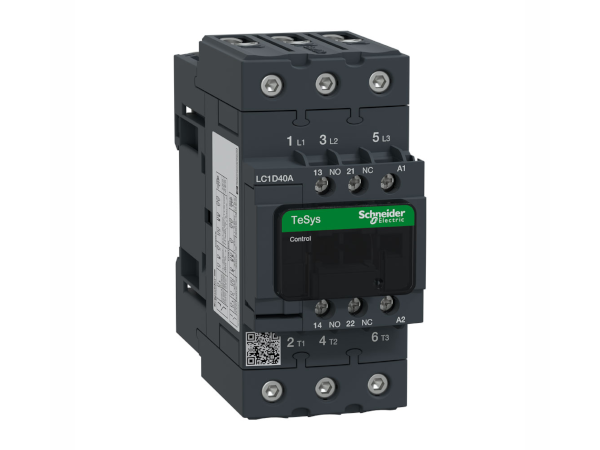 Contactor 40A(AC3) 60A(AC1) 690V 3P 1NA+1NC 220VAC Schneider